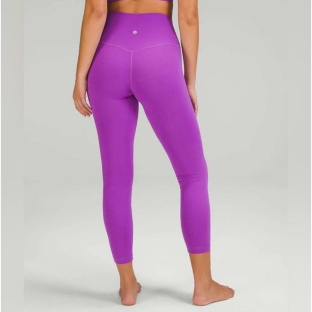 Lulu size 4 align purple leggings, worn 2-3 times.